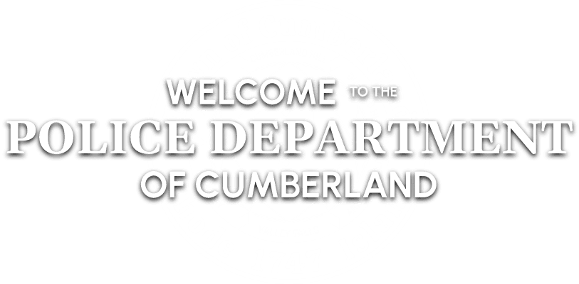 Welcome to the Police Department of Cumberland